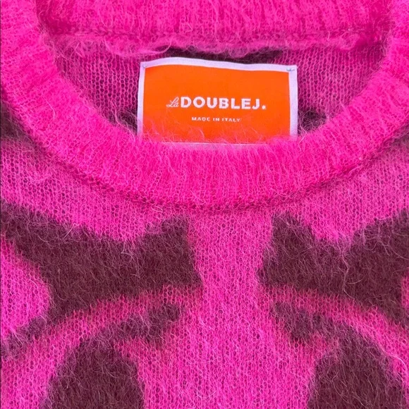 La DoubleJ Camden Jumper Bordeaux Fuchsia - Picture 9 of 12